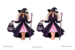 Halloween Witch PNG Clipart Fashion Product Image 6