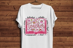 Teacher PNG, Glitter Teacher PNG, Teacher Appreciation PNG, Product Image 5