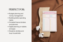 Sinking Funds Tracker Printable Budget Planner PDF Product Image 5