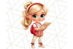 Teacher at Work Clipart, Teaching PNG, School Graphics Product Image 6