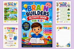 Brain Builders Activity Book for Kids Product Image 6