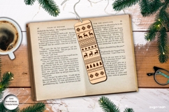 Winter Scene Bookmarks SVG Bundle | Laser Cut | Glowforge Product Image 6