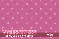 St Valentine&#039;s Day Hearts Cupid Love Seamless Pattern PNG Product Image 1