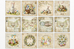 Easter Farm Old Vintage Backgrounds Product Image 6