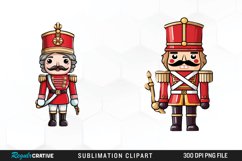 Christmas Nutcracker Sublimation PNG Clipart Product Image 1