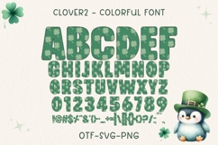 Clover - Color font Product Image 4