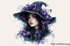 Gothic Pagan Spring Sublimation Clipart PNG Product Image 1