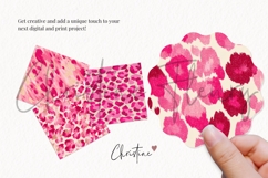 Seamless Pink Girly Digital Paper Product Image 3