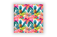 Tropical Floral Bundle Pack, Summer Seamless Patterns Product Image 6
