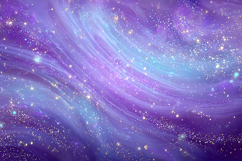 Swirling clouds of gas and sparkling stars in space Product Image 1