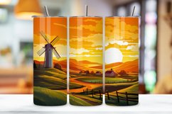 Farmer Tumbler Wrap | Farm Life 20oz Skinny Tumbler Product Image 3
