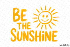 Be the Sunshine Svg Design | Svg Files for Cricut Product Image 1