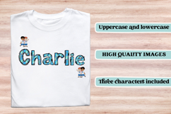 Back to School Alphabet png, letters doodle, school clipart Product Image 6
