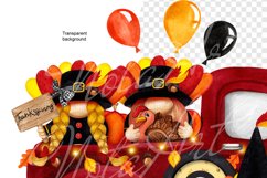 Gnomes for Thanksgiving, Gnomes Thanksgiving day on a truck Product Image 4