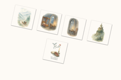 Dracula Gothic Watercolor Clipart Bundle Romantic Vampire Product Image 6