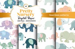 Nursery Seamless patterns and Seamless backgrounds Product Image 1