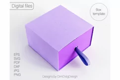 Box template svg Favor box svg Party favor boxes Gift box Product Image 9