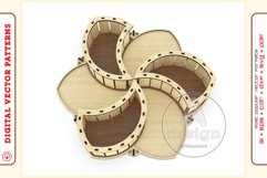 Box Organizer v18 - laser cut file - Glowforge ready SVG Product Image 6
