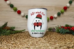 All i want for christmas is more dogs SVG, Christmas Dog SVG Product Image 3