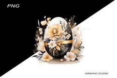 Easter Clipart, Easter Egg Clipart, Easter Bunny Png Product Image 1
