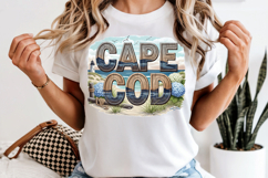 Cape Cod PNG, Vintage Massachusetts Coastal Sublimation Product Image 6
