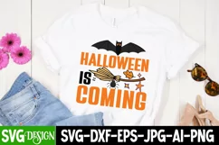 Halloween is Coming SVG Cut File, Halloween SVG Quotes Product Image 2