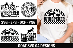 Goat SVG Design - This Girl Runs On Jesus And Goats Product Image 1