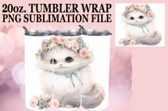Meow Magic: Tumbler Wrap Cat Lover Product Image 1