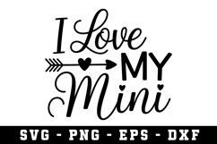 I Love My Mother |Mother Day SVG Cut file Product Image 1