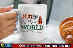 Joy to the world the lord has come SVG, Christmas SVG Product Image 4