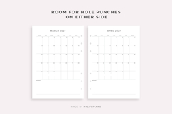 2027 Monthly Calendar with Notes, Printable, A4/Letter Size Product Image 6