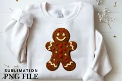 Oil painted gingerbread png design for T-shirts Product Image 3