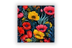 Urban Wildflowers Seamless Floral Pattern Set | Spring Product Image 6