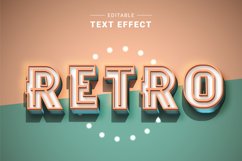 Editable Text Effect for Illustrator. Vector Graphic styles Product Image 1