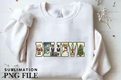 Christmas words png design for T-shirts Product Image 3