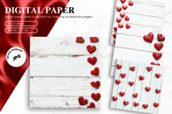 Heart Valentines Background Love Wallpaper Bokeh Backdrop_06 Product Image 1