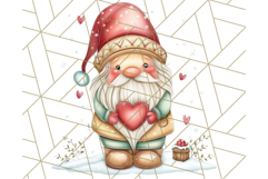 Scandinavian Christmas Gnomes Clipart PNG, Cute Gnome Png Product Image 2