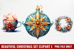 Beautiful Christmas Set Clipart Product Image 1