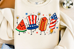 Watermelon 4th of July USA PNG Product Image 1