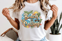 Beach Is Calling PNG, Tropical Summer Sublimation Design Product Image 6