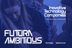 Vaslera - Futuristic Tech Sans Serif Font Product Image 6