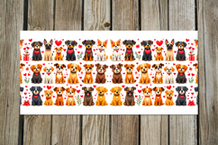 Cute valentine Dog | 4 love mug sublimation designs PLUS Product Image 2