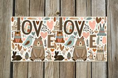 Valentine animals | 8 scandi Sublimation Mug designs Product Image 6