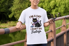 Funny Cat T-Shirt PNG Bundle 13 Relatable Product Image 6