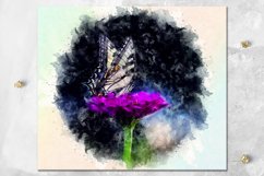 Watercolor Butterfly | skinny tumbler Sublimation bundle Product Image 6