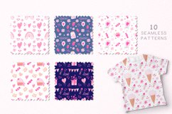 Love Bundle. Holiday Patterns, Cards, Heart Clipart Product Image 7