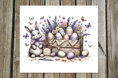 Easter rabbit | 4 Skinny tumbler Sublimation designs PL2 Product Image 2
