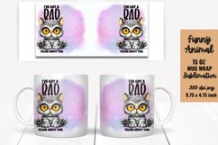 Funny Animal Quotes Mug Wrap Sublimation Product Image 1