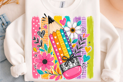 Preppy Teacher Supplies PNG Product Image 7
