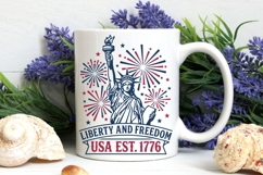 Liberty And Freedom USA 1776 Svg, independence Day Svg. Product Image 7